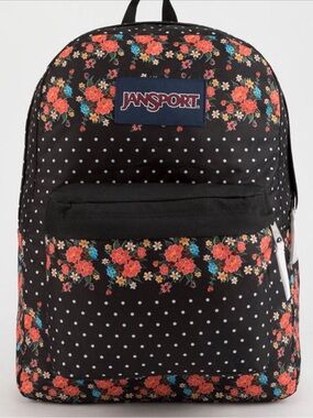 Jansport Tilly’s Exclusive Floral Polka Dot Backpack